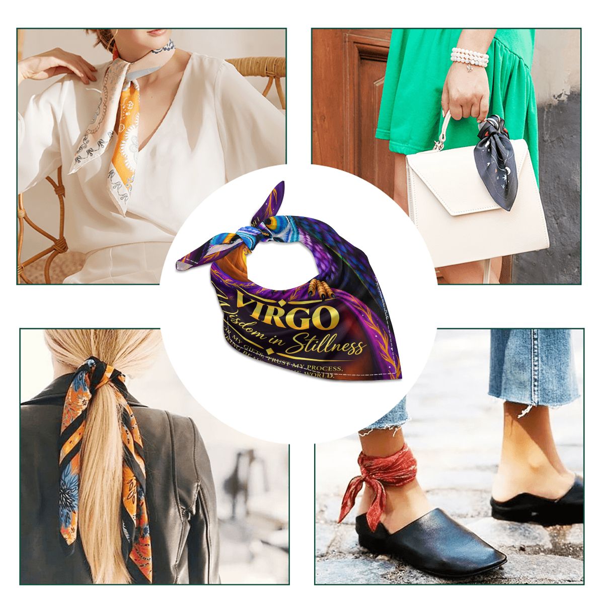 Virgo Silk Scarf