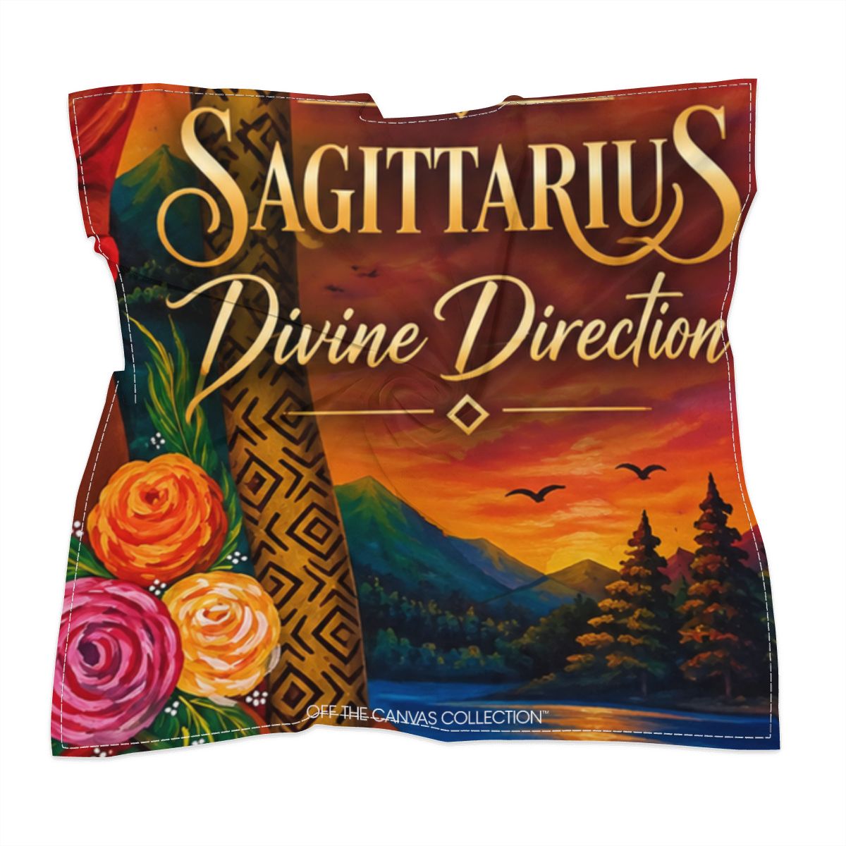 Sagittarius Silk Scarf