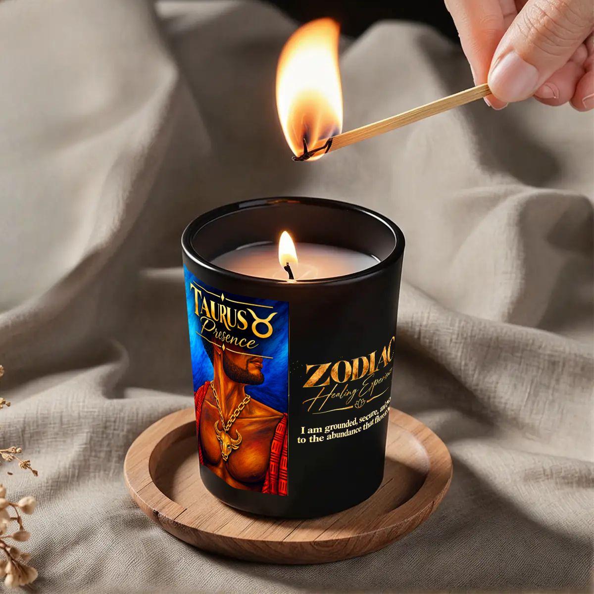 Taurus Zodiac Scented Candle (6oz)