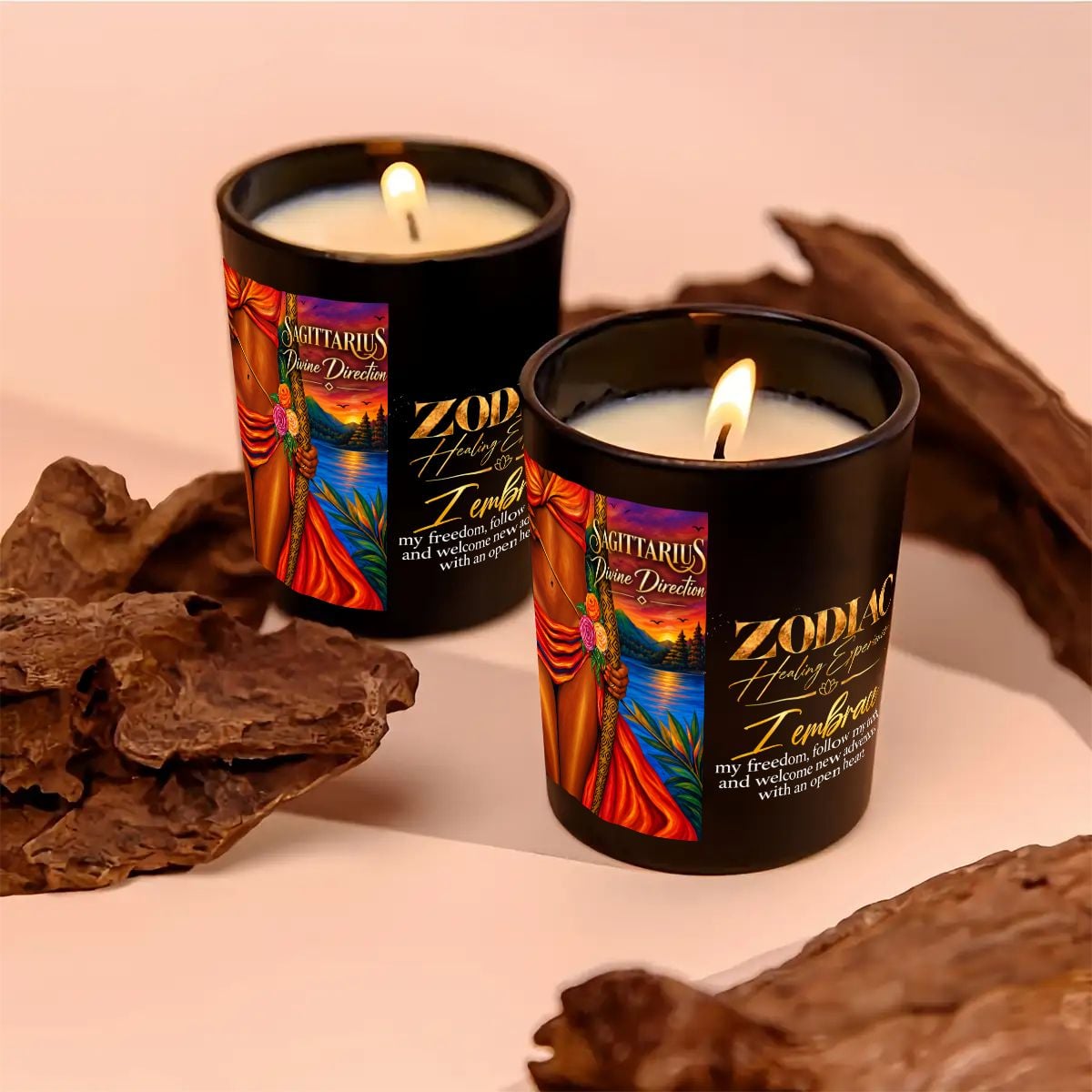 Sagittarius Zodiac Scented Candle (6oz)