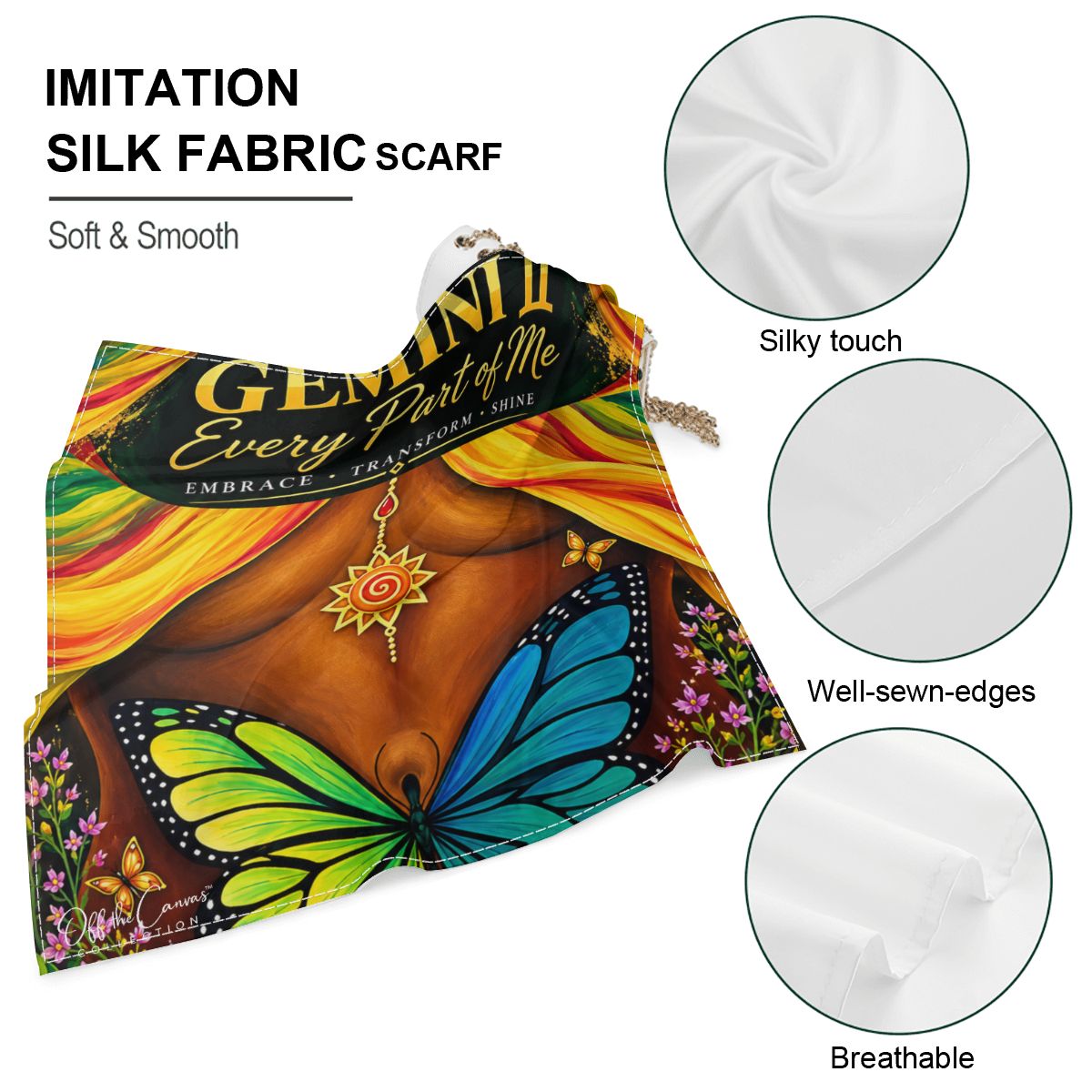 Gemini Silk Scarf