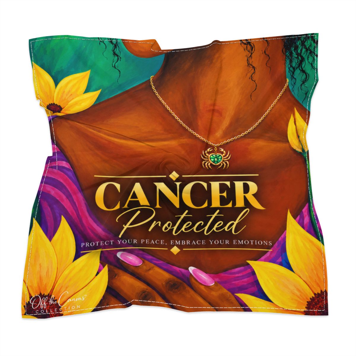 Cancer Silk Scarf