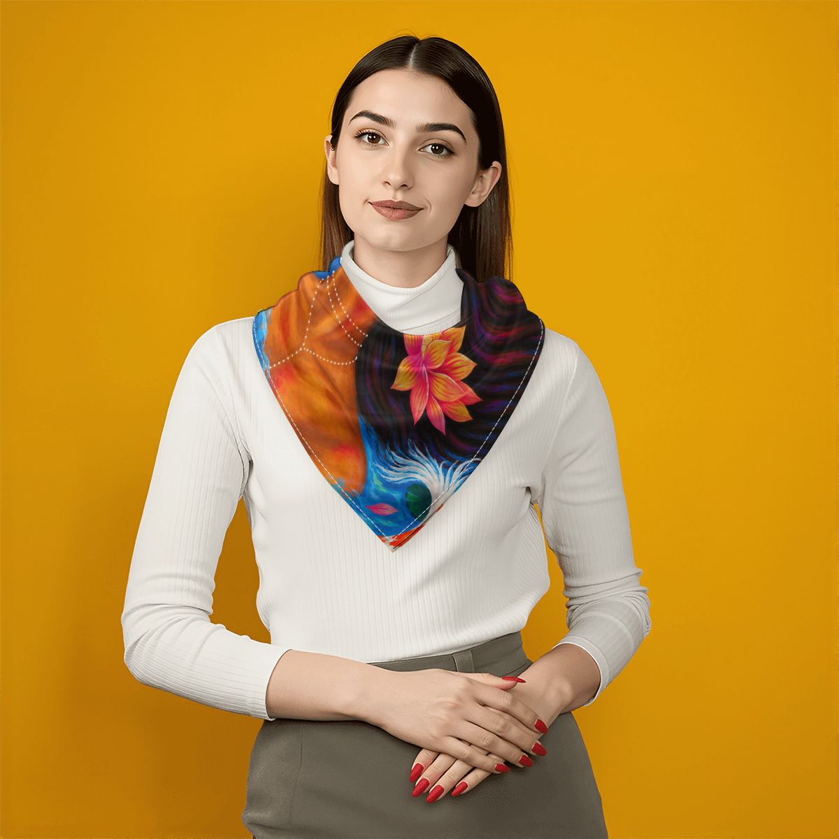 Pisces Silk Scarf