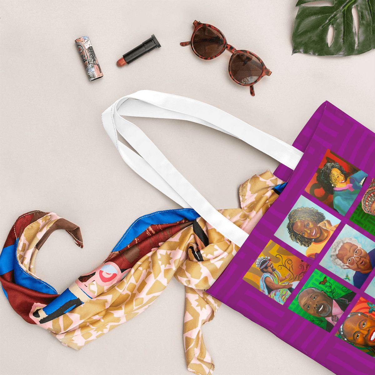 Legacy Mural Canvas Tote Bag 2026