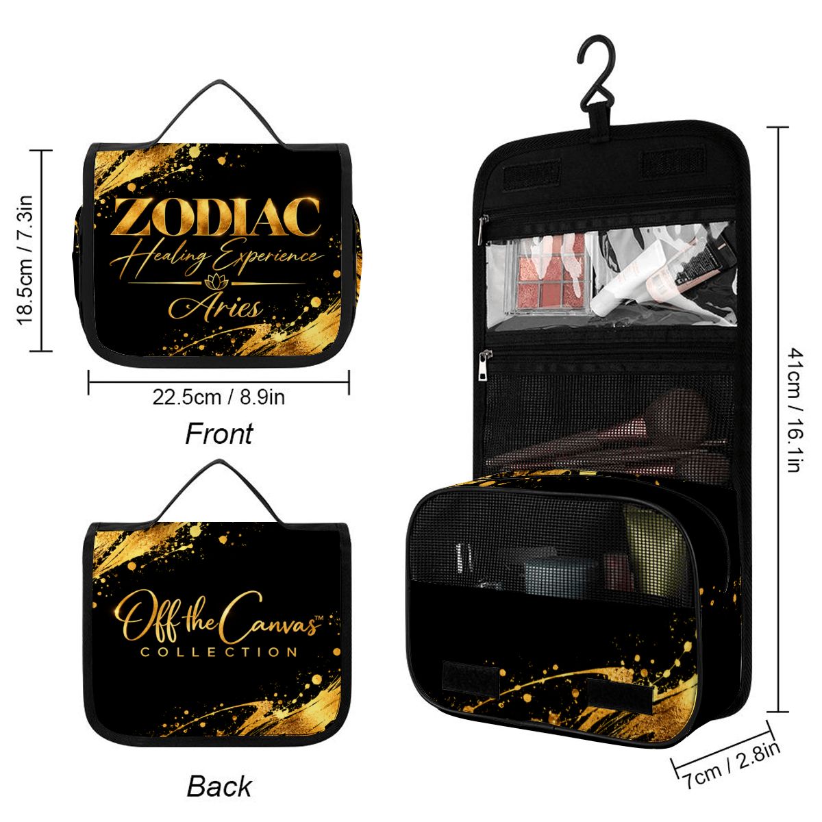 Aries Healing Toiletry Bag
