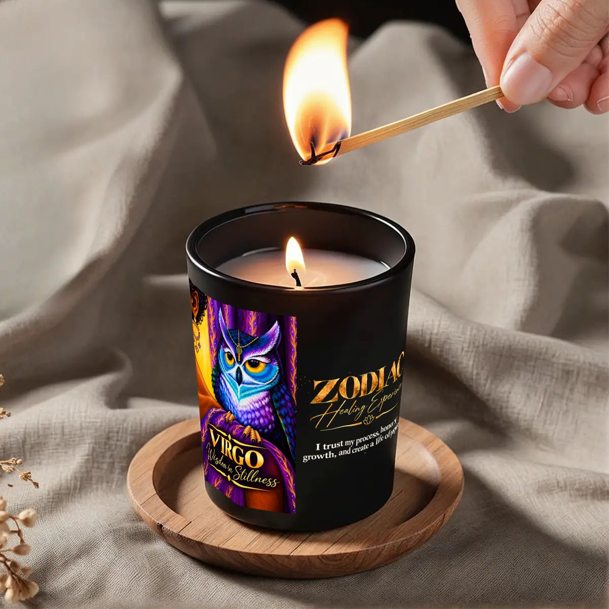 Virgo Zodiac Scented Candle (6oz)