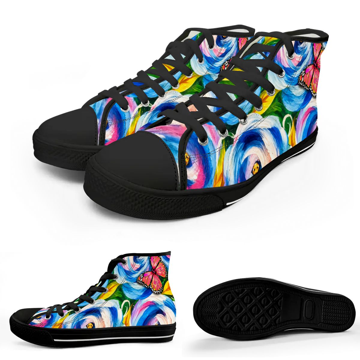 Inner Wisdom Women's High-Top Sneakers