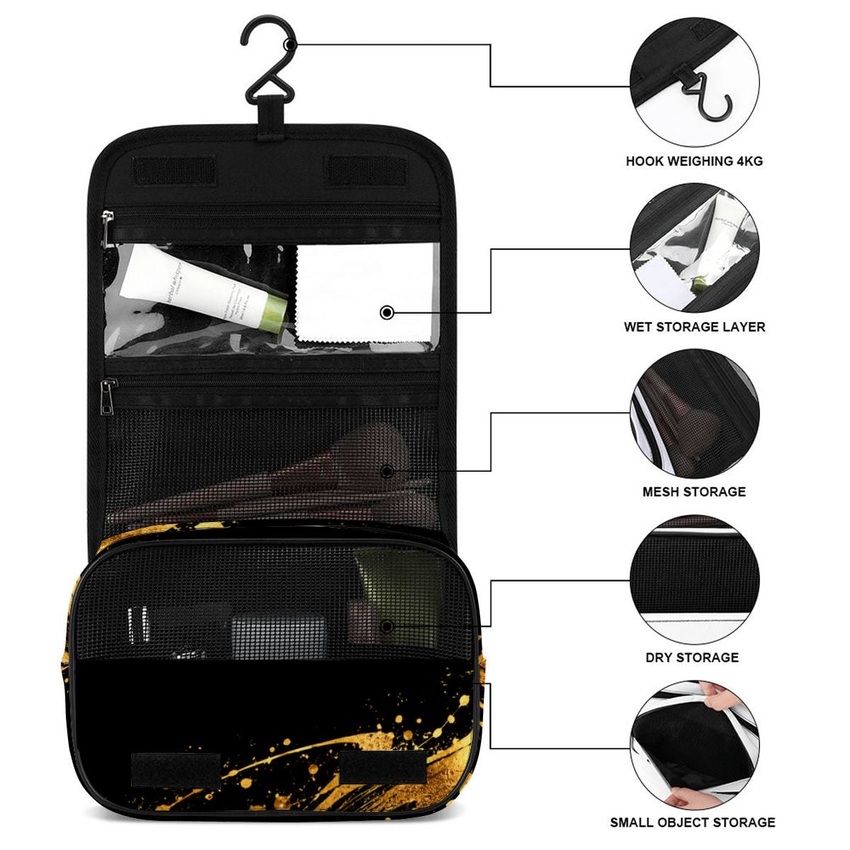 Cancer Healing Toiletry Bag