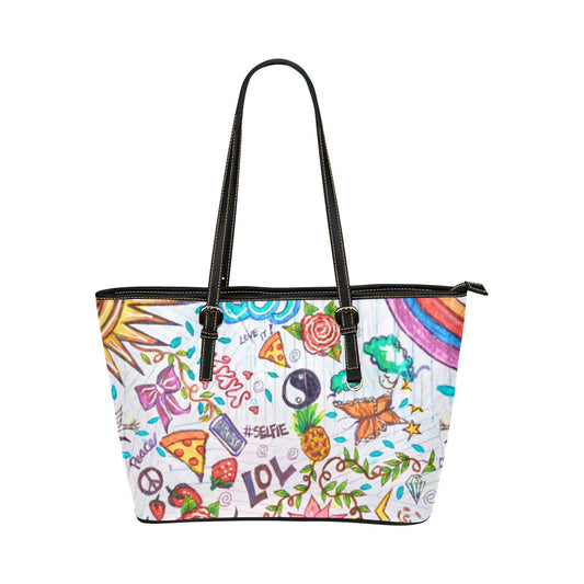 Notebook Doodle Tote Bag