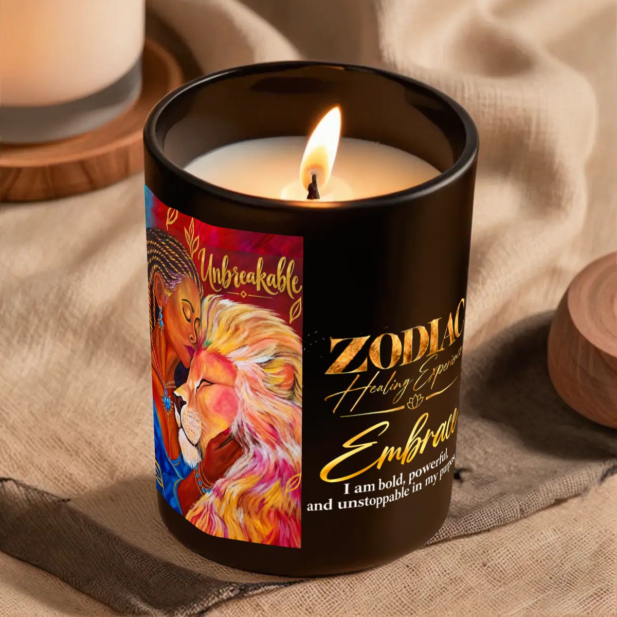 Leo Zodiac Scented Candle (6oz)