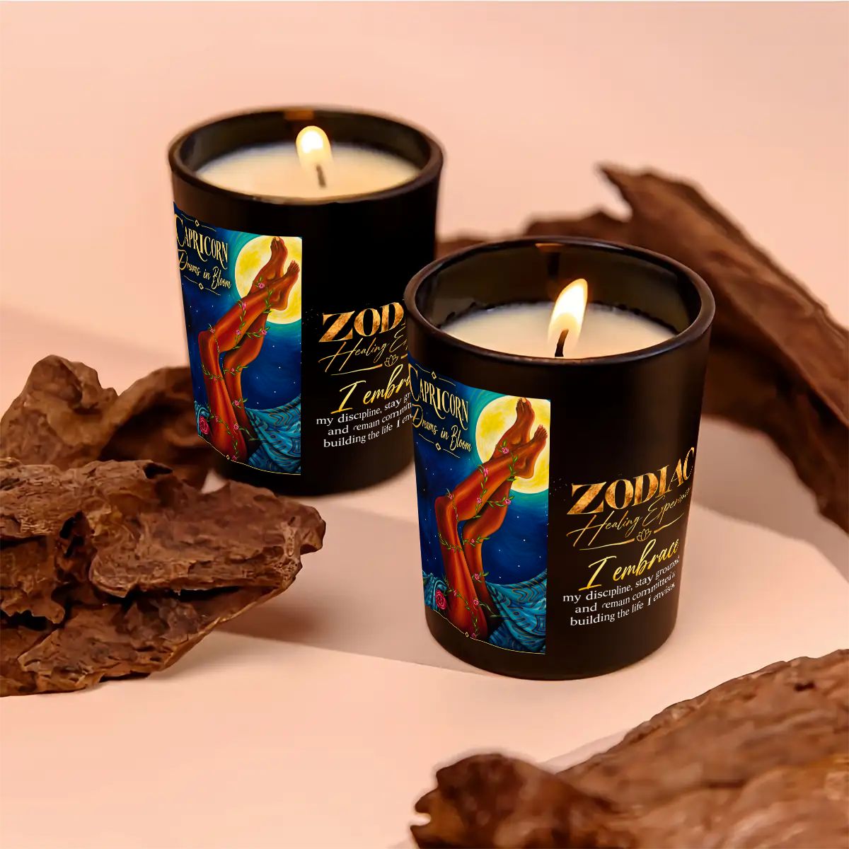 Capricorn Zodiac Scented Candle (6oz)