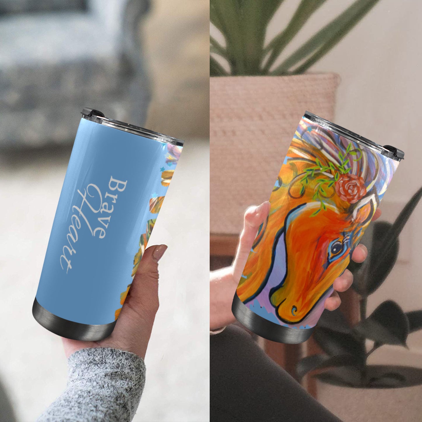 Brave Heart Tumbler