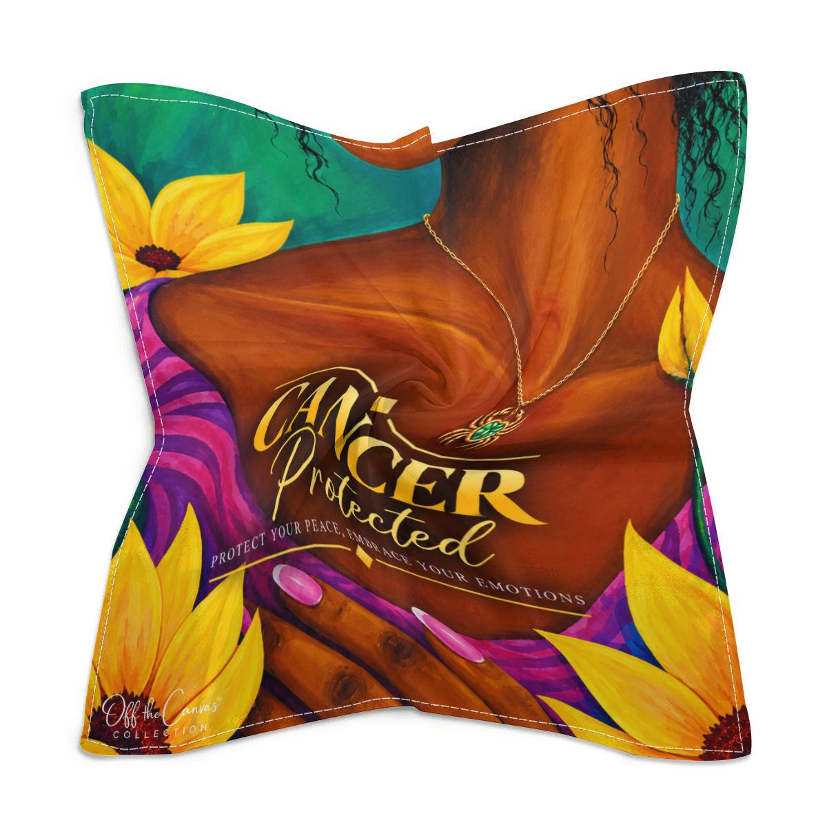 Cancer Silk Scarf