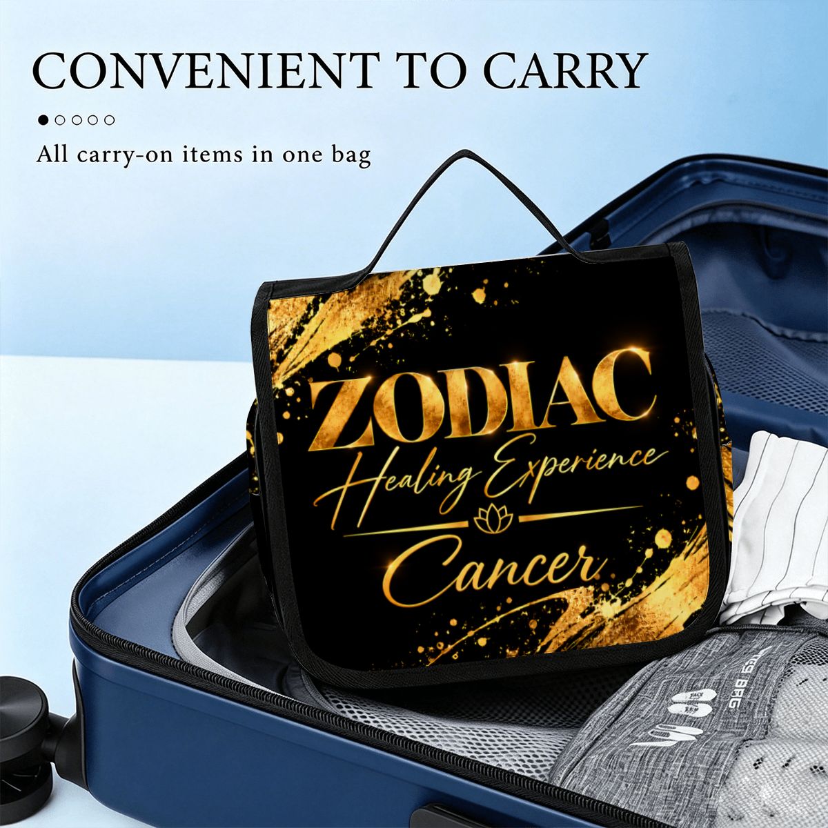 Cancer Healing Toiletry Bag