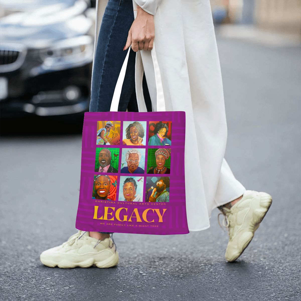Legacy Mural Canvas Tote Bag 2026