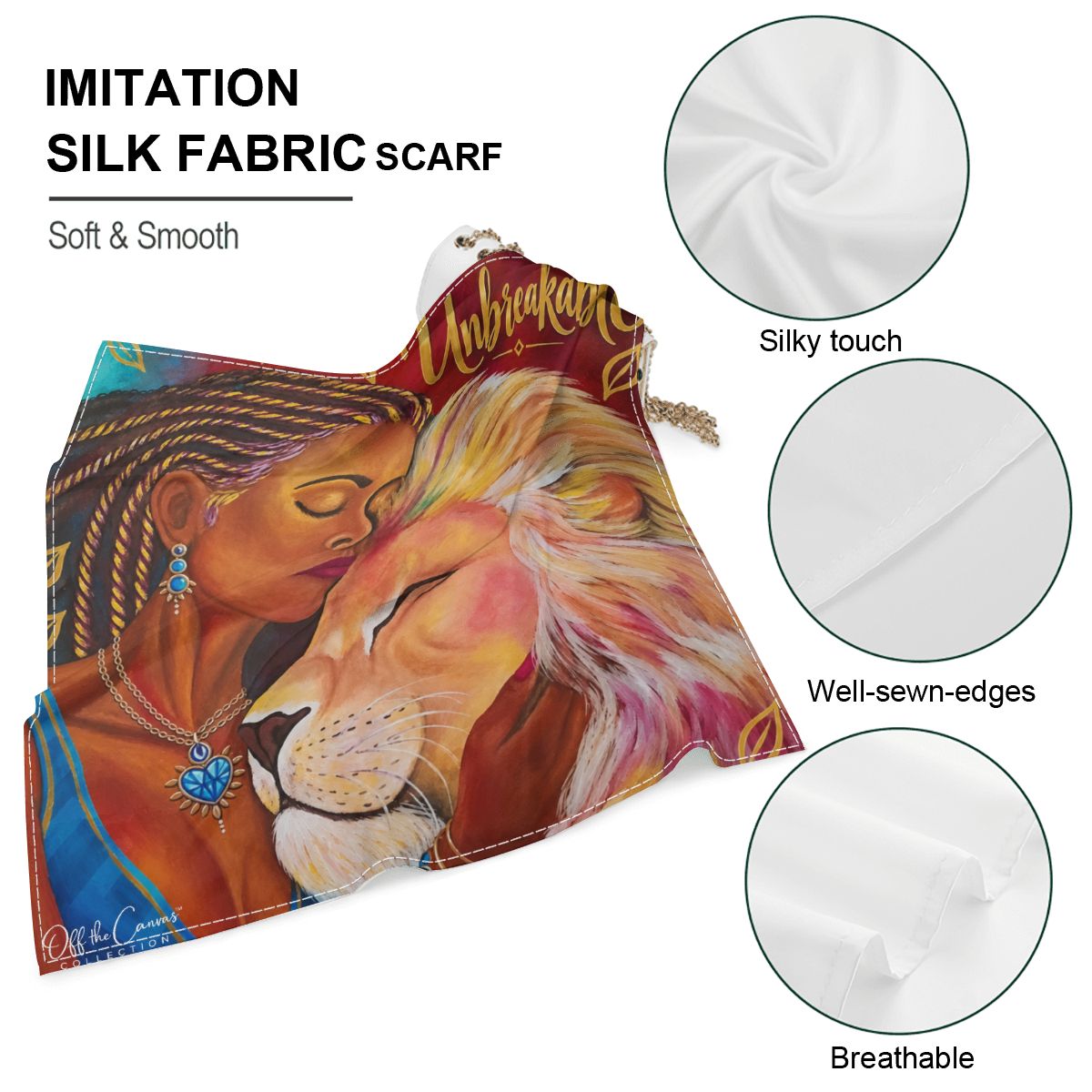 Leo Silk Scarf