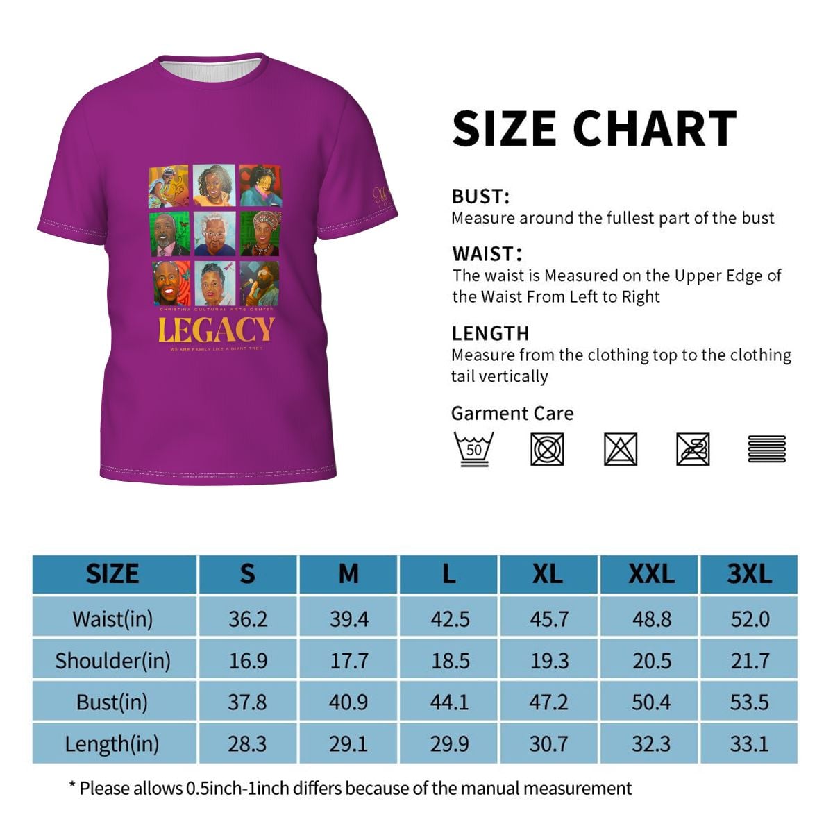 Legacy Wall Men's Short Sleeve TShirt