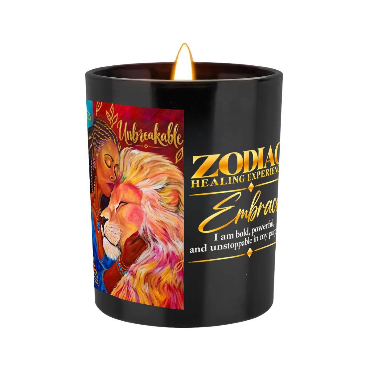 Leo Zodiac Scented Candle (6oz)