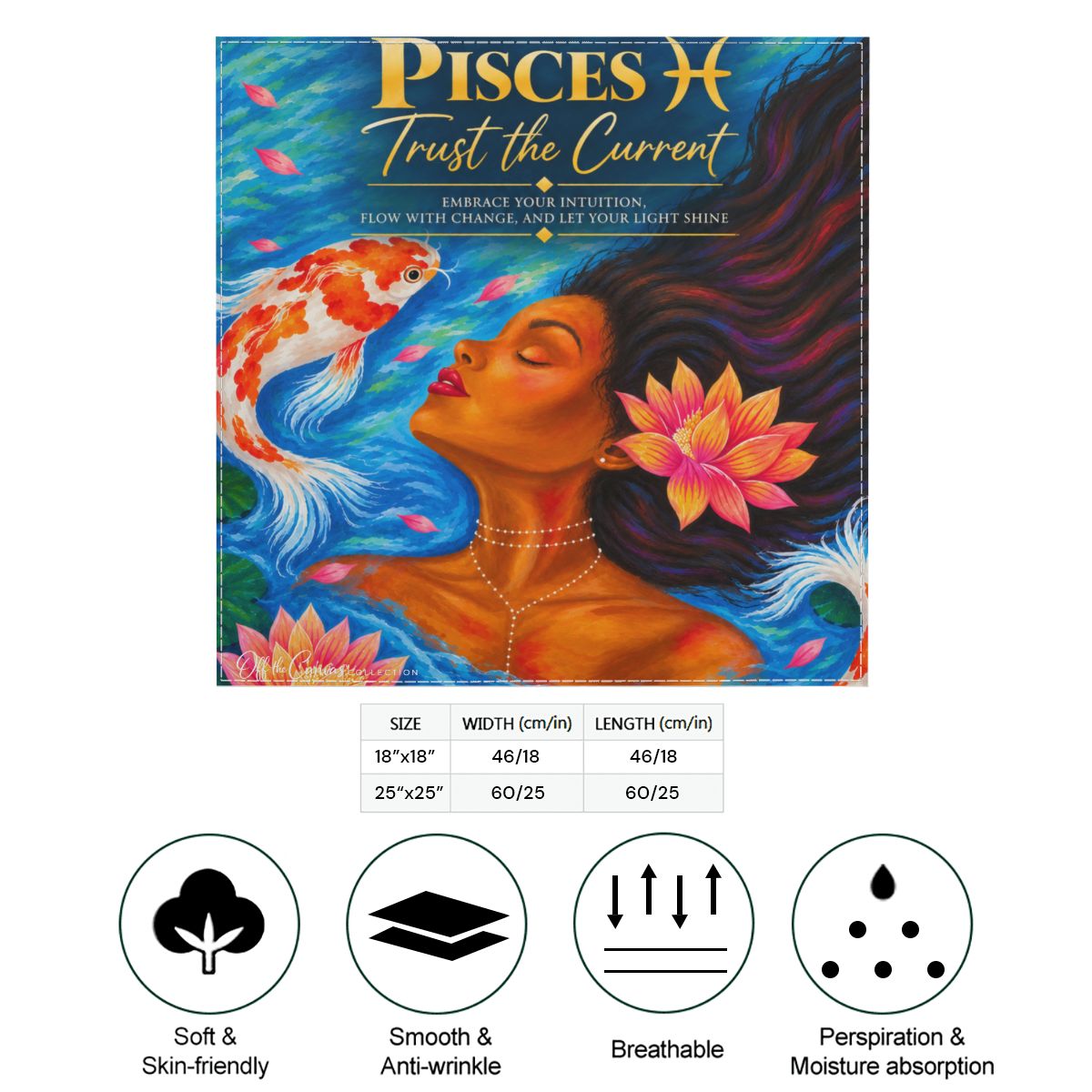 Pisces Silk Scarf
