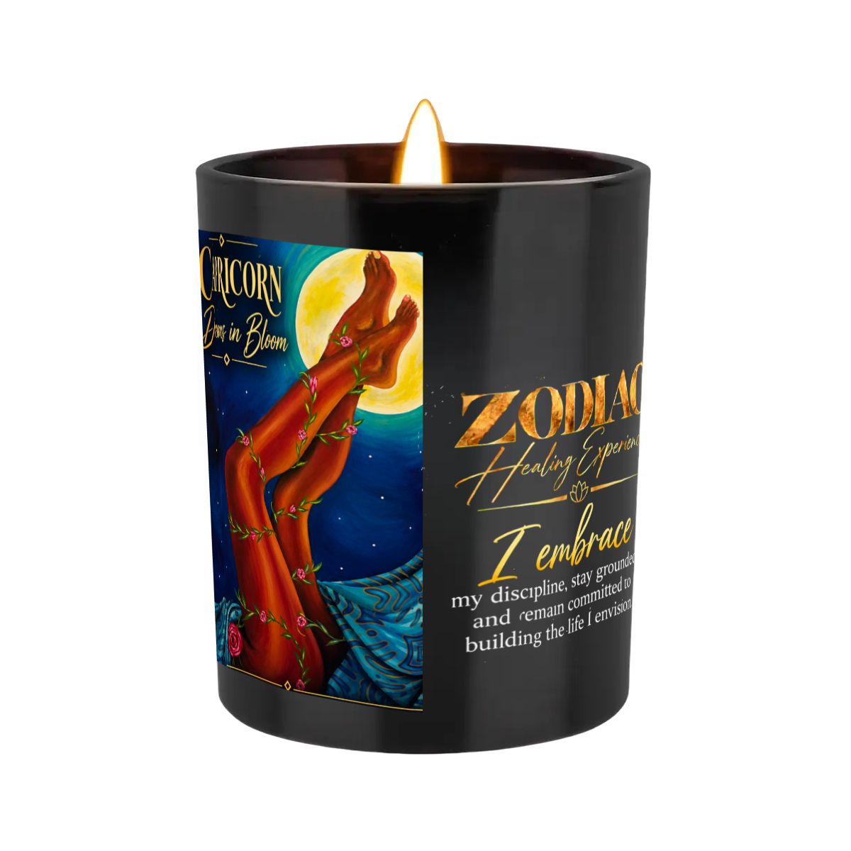 Capricorn Zodiac Scented Candle (6oz)